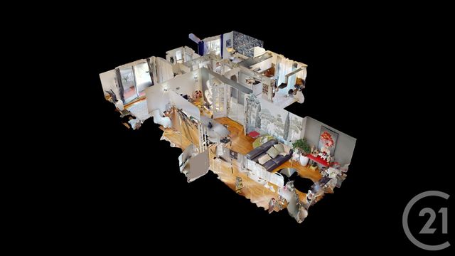 Appartement F3 à vendre - 3 pièces - 75.0 m2 - ST QUENTIN - 02 - PICARDIE - Century 21 Agence Delahaye